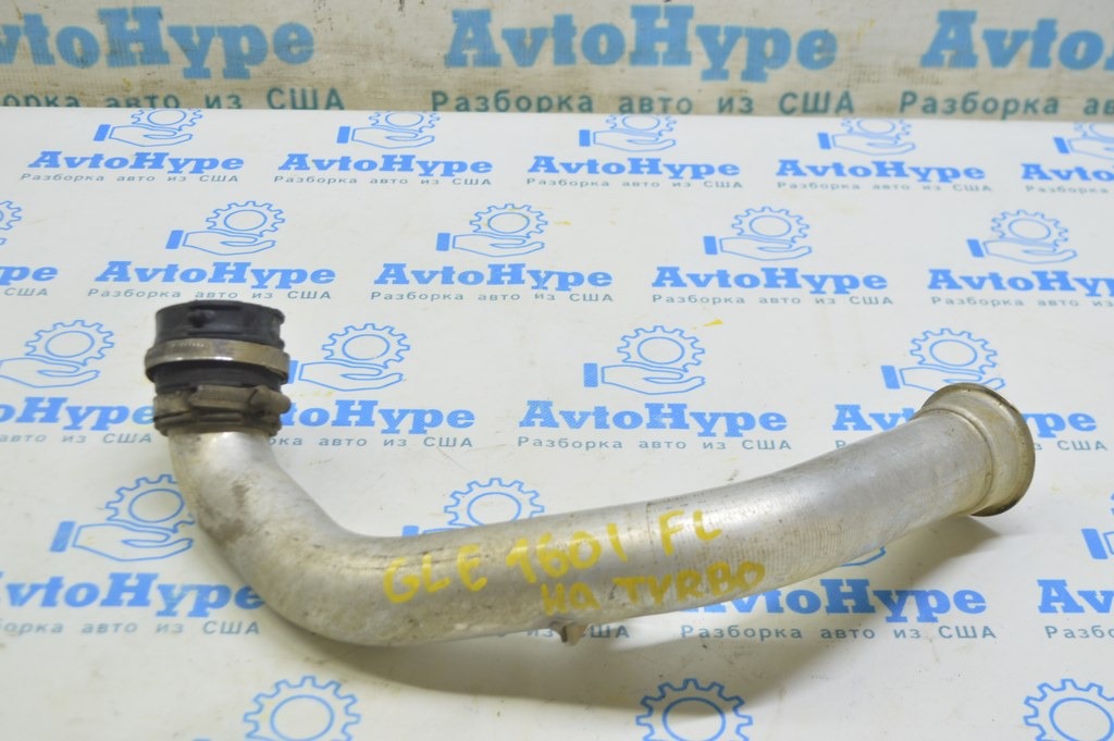 Патрубок интеркулера левый первый Mercedes GLE-class C292 15-19 3.0 резина