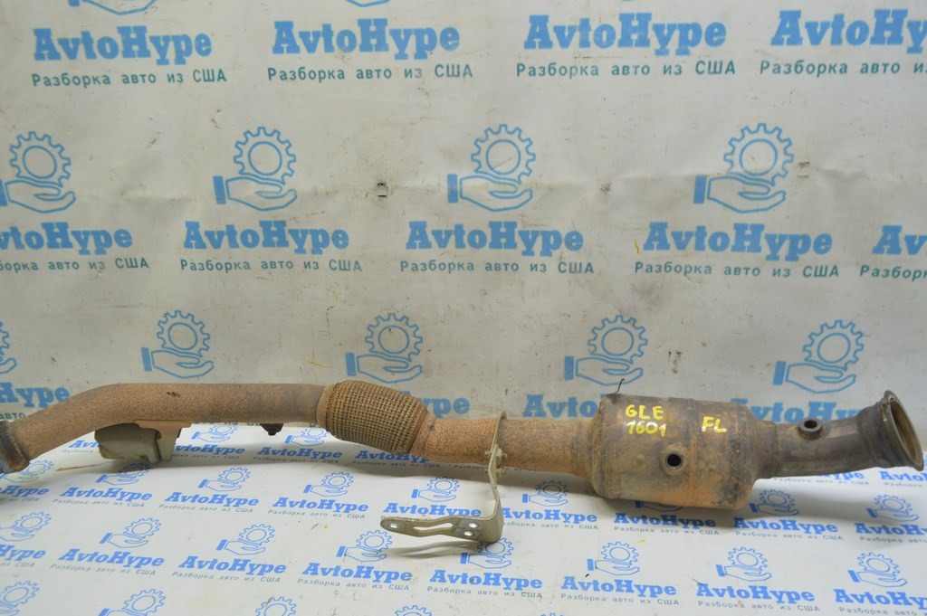 Приемная труба с катализатором левая Mercedes GLE-class C292 15-19 3.0