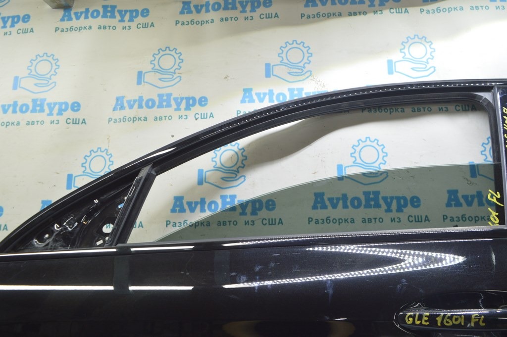 Молдинг дверь-стекло центральный перед лев Mercedes GLE-class C292 16-19 купе черн