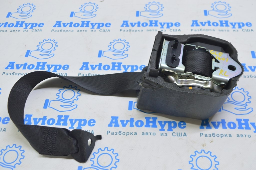 Ремень безопасности зад лев Mercedes GLE-class C292 12-19 черн