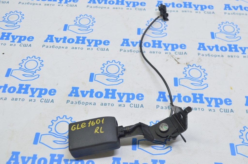 Защелка ремня безопасности зад лев Mercedes GLE-class C292 12-19 черн