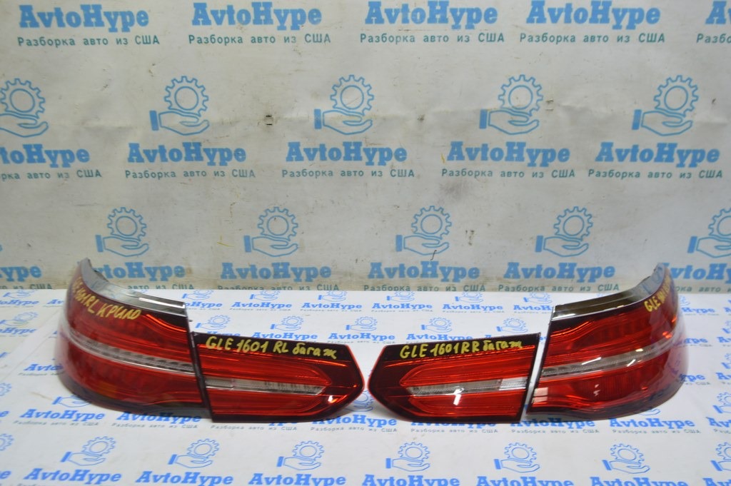 Комплект задней оптики Mercedes GLE-class C292 15-19 купе (01) A 292 906 50 00 европа