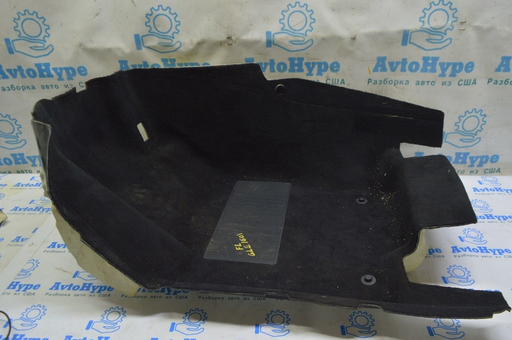 Покрытие пола перед лев Mercedes GLE-class C292 12-19 черн