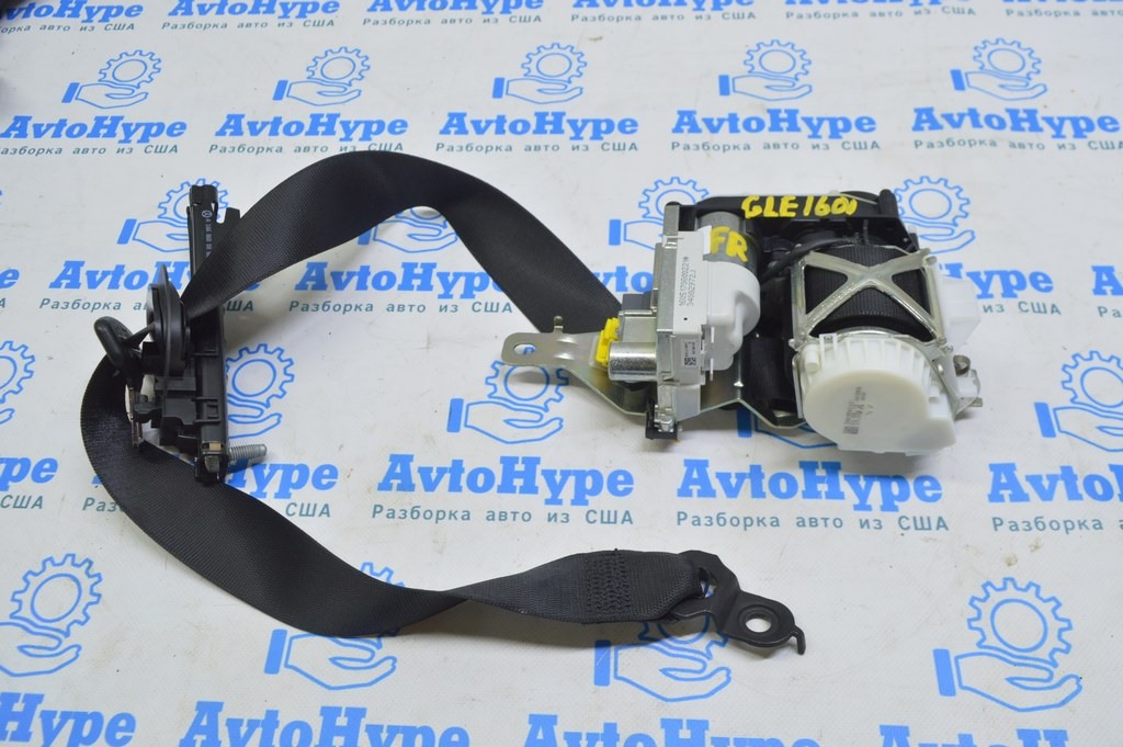 Пассажирский ремень безопасности Mercedes GLE-class C292 12-19 черн