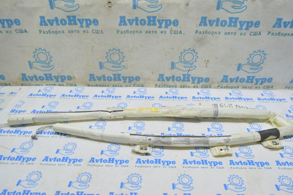 Подушка безопасности airbag боковая шторка левая Mercedes GLE-class C292 16-19 купе