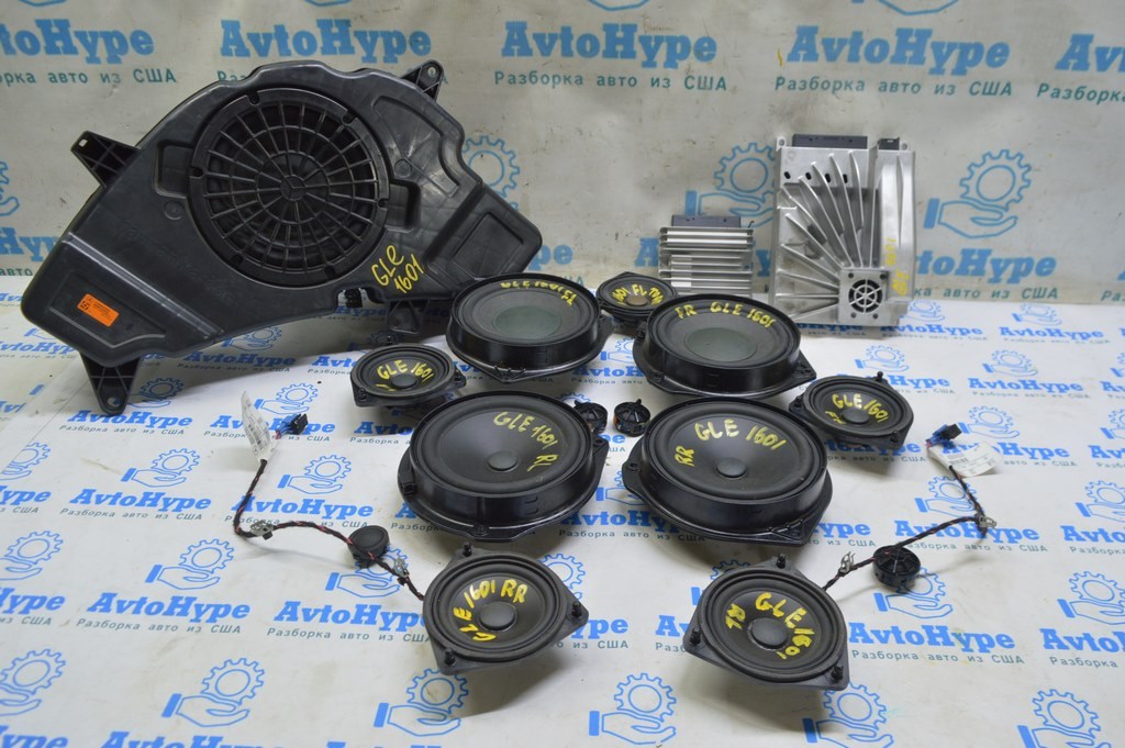 Комплект акустики Mercedes GLE-class C292 12-19 Harman kardon (01) с дверными заглушками