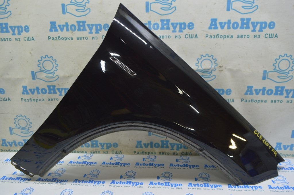 Крыло переднее правое Mercedes GLE-class C292 16-19 AMG (01) черное в цвет