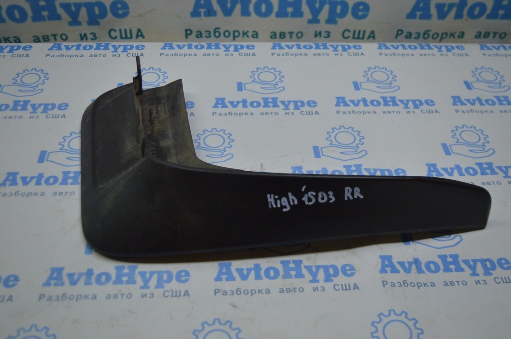 Брызговик задний правый Toyota Highlander 14-19