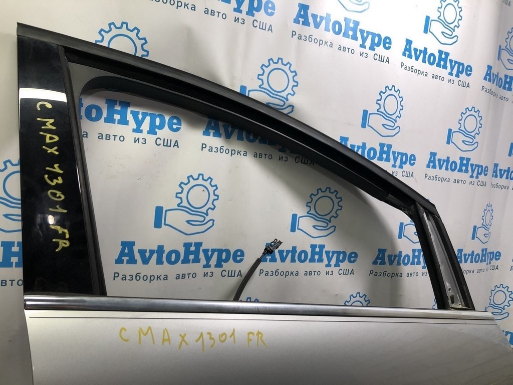 Молдинг двери верхний передней правой Ford C-max MK2 13-18 мат, с уплотнителем стекла