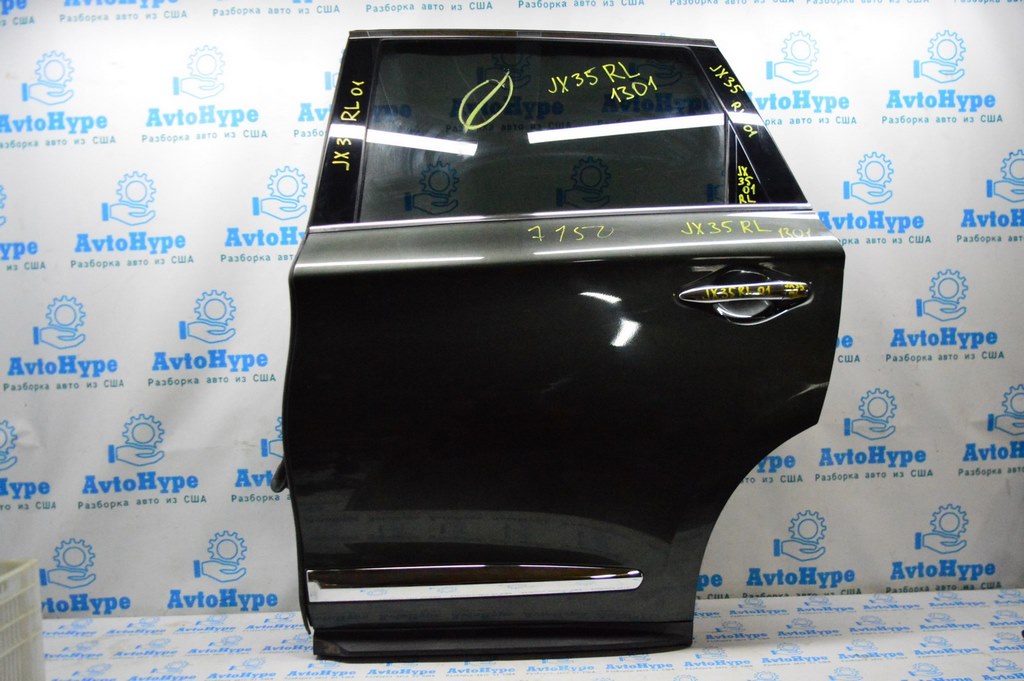 Накладка двери боковая передняя зад лев Infiniti JX35 QX60 13-17