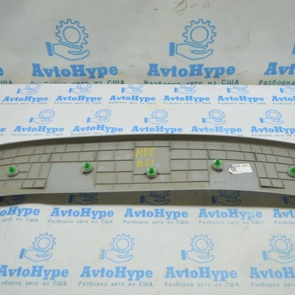 Накладка потолка зад Acura MDX 14-20 серая