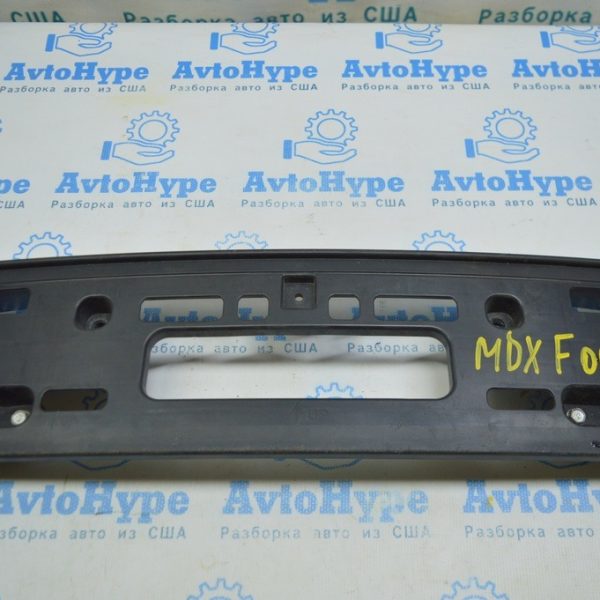 Рамка номера переднего европа Acura MDX 14-16 дорест