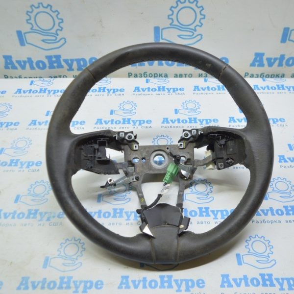 Руль (голый) Acura MDX 14-16 дорест кожа черн (01)