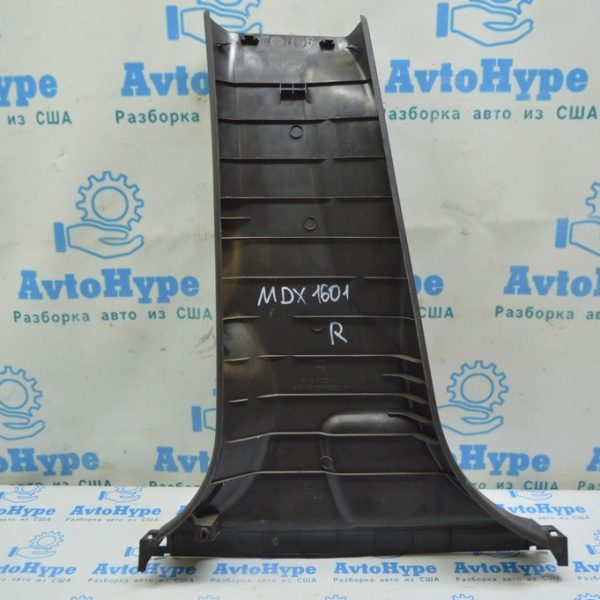 Накладка центральной стойки нижняя правая Acura MDX 14-20 черн