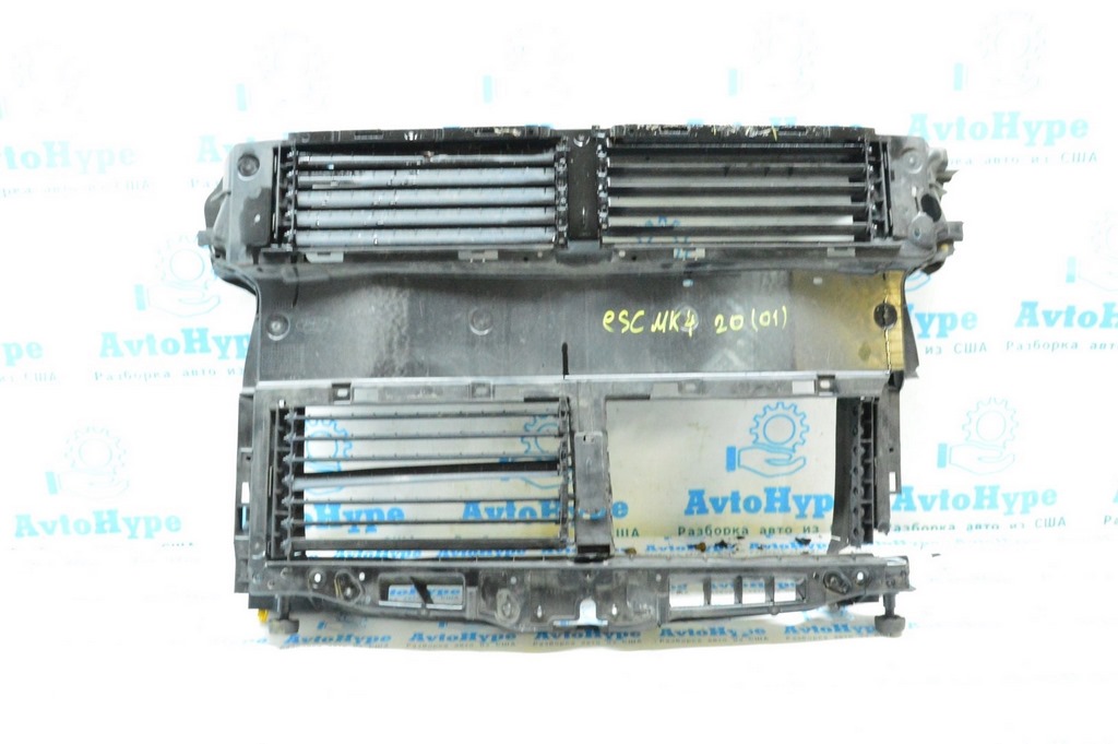 Телевизор панель радиатора в сборе с жалюзи Ford Escape MK4 20- с моторчиком (01) деф