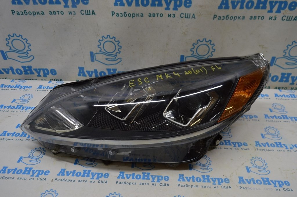 Фара передняя левая голая Ford Escape MK4 20- галоген (01) нужно подпаять крпление