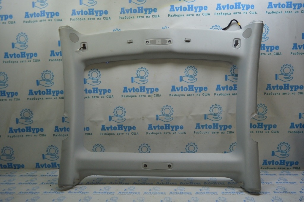 Крючек крепления водительского козырька Tesla Model 3 18- серый, магнитный