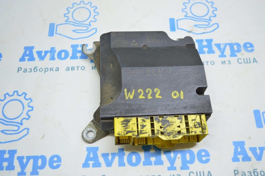 Модуль srs airbag компьютер подушек безопасности Mercedes W222 14-22 (01)