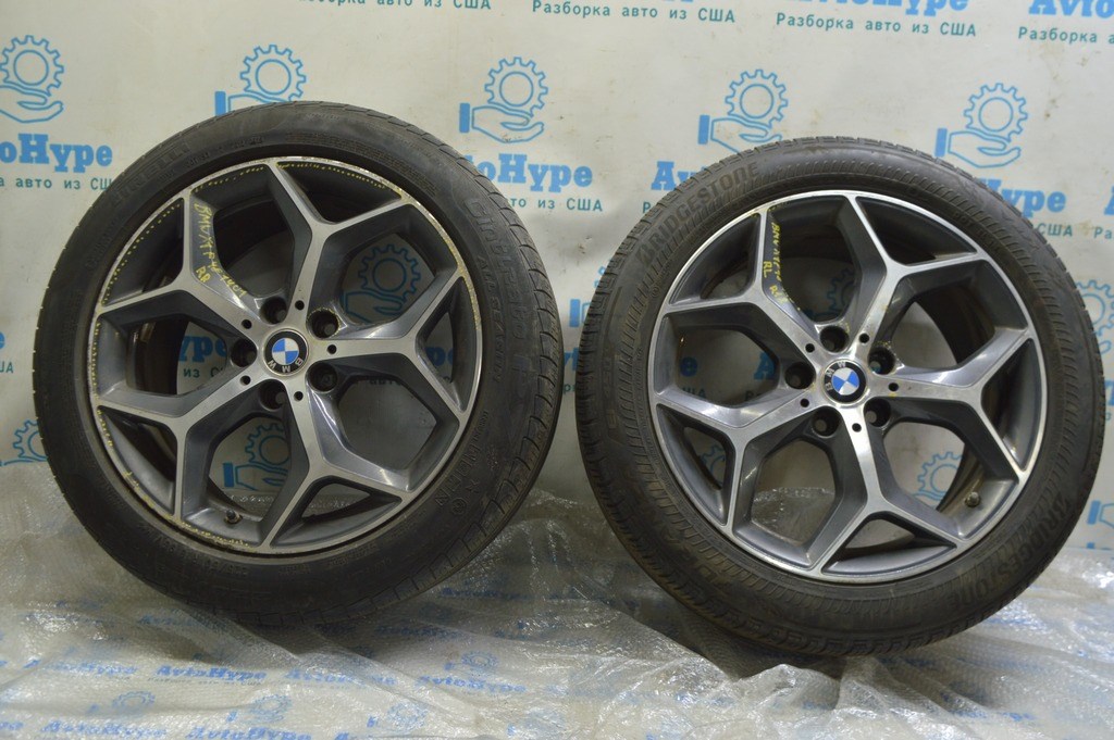 Диск колесный R18 x 7,5J BMW X1 F48 16-20 Style 569 (01) RR бордюрка