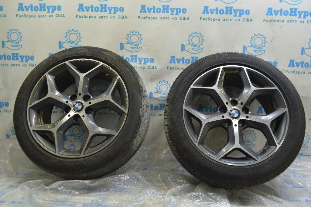 Диск колесный R18 x 7,5J BMW X1 F48 16-20 Style 569 (01) FR бордюрка