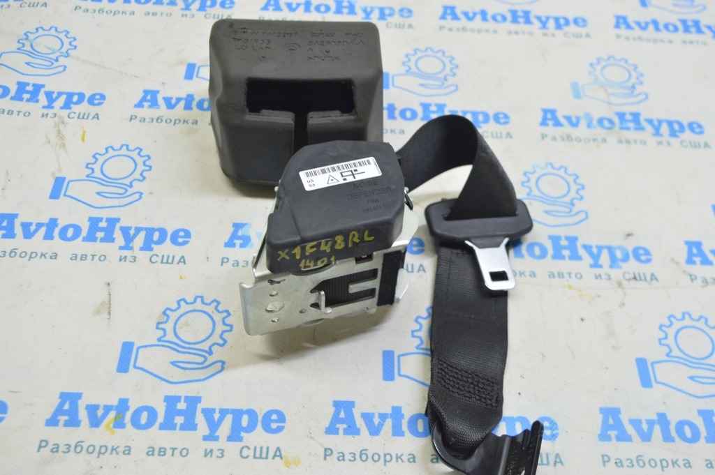 Ремень безопасности задний левый BMW X1 F48 16-22 черный