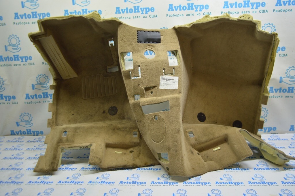 Покрытие пола BMW X3 F25 11-17 перед беж (02) под химчистку