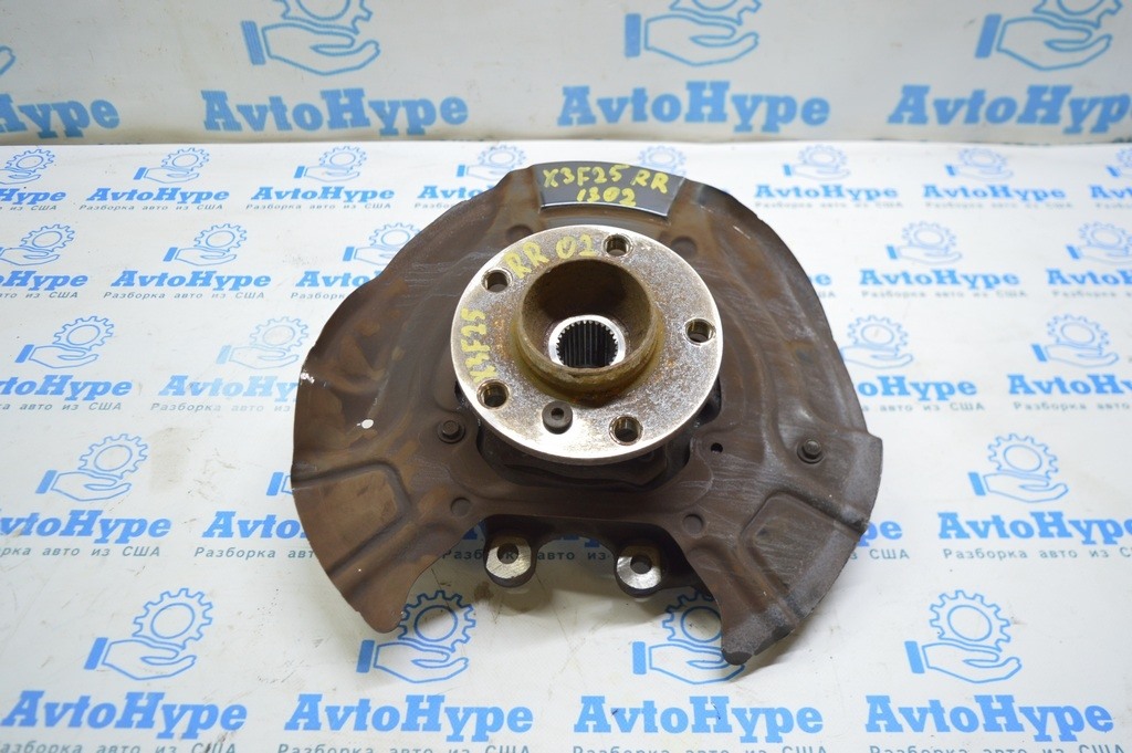 Кожух тормозного диска зад прав BMW X3 F25 11-17