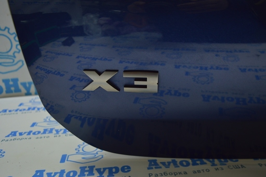 Эмблема надпись X3 крышки багажника BMW X3 G01 18-