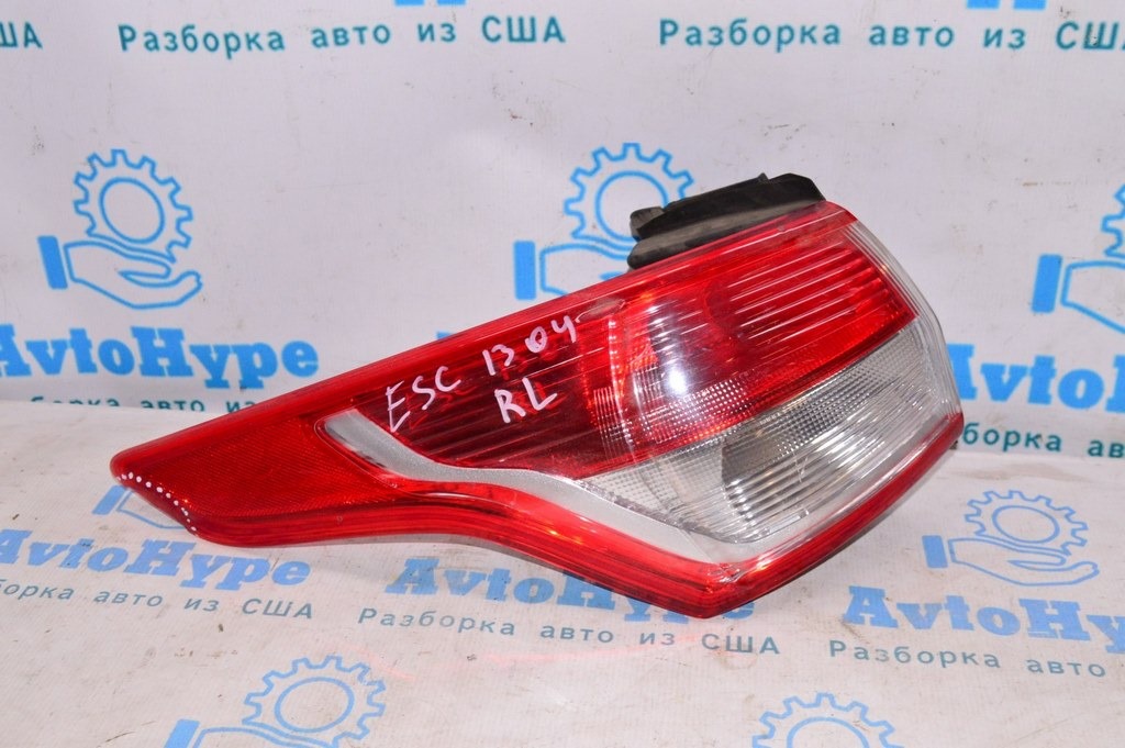 Фонарь внешний (крыло) левый Ford Escape MK3 13-16 дорест скол, деф.сбоку (04)