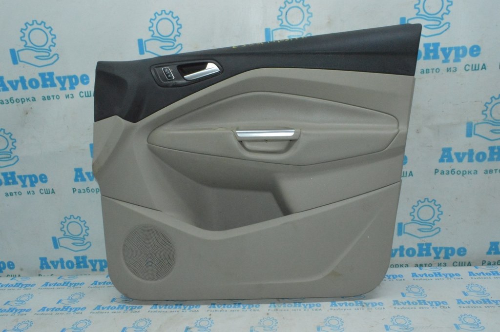Обшивка двери (карточка) перед прав Ford Escape MK3 13- серая (08)