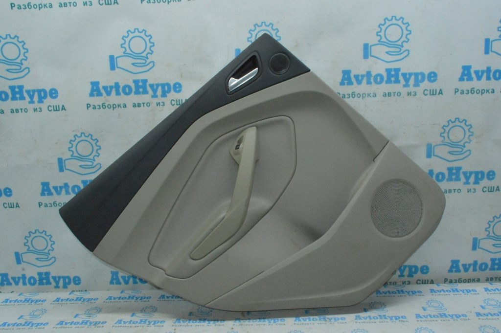 Обшивка двери (карточка) зад лев Ford Escape MK3 13- серая (08)