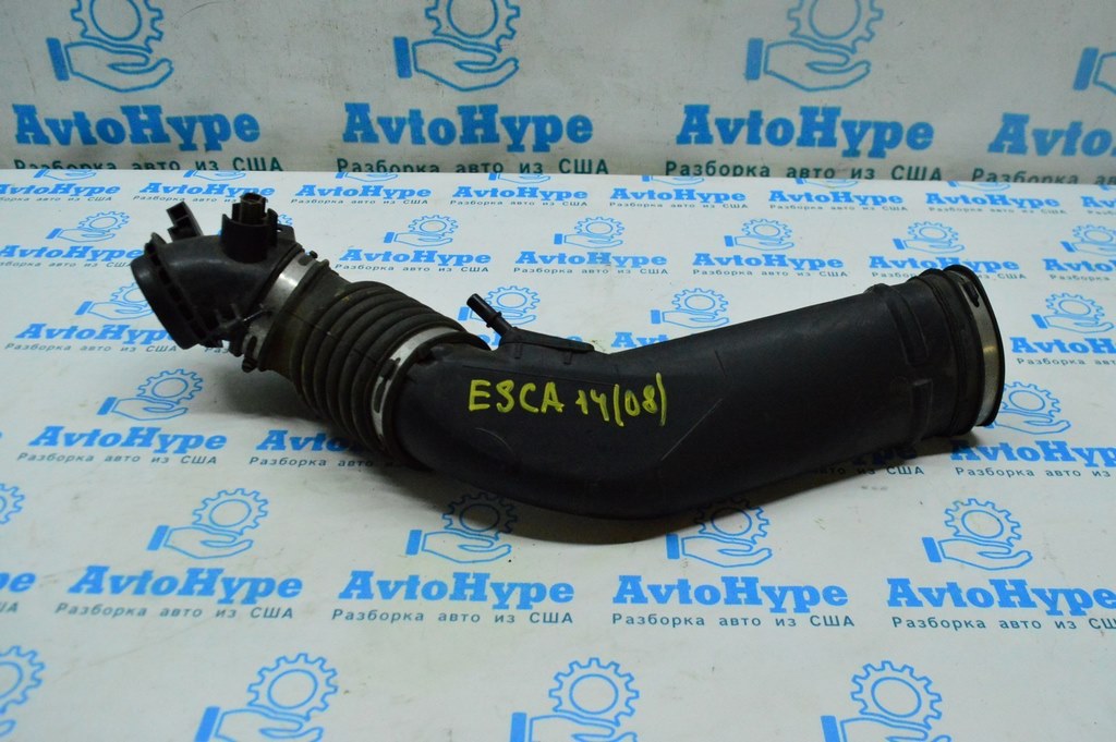 Воздуховод Ford Escape MK3 13-19 1.6T от фильтра, две части (08)