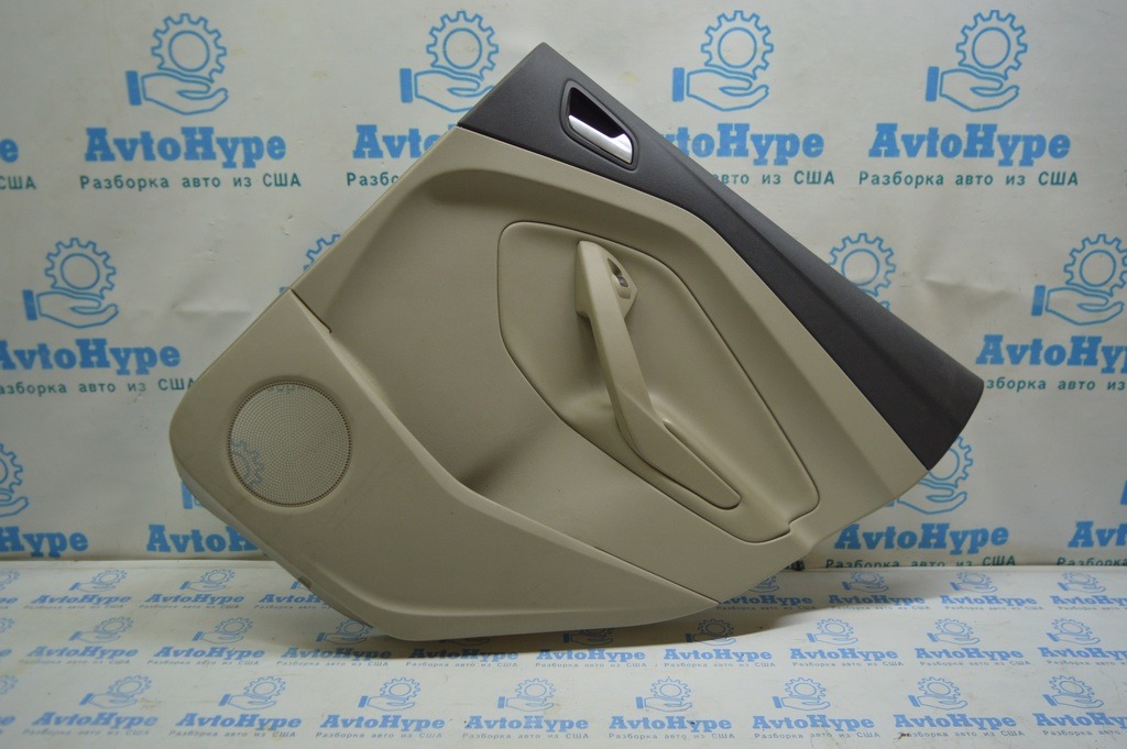 Обшивка двери (карточка) зад прав Ford Escape MK3 13- беж