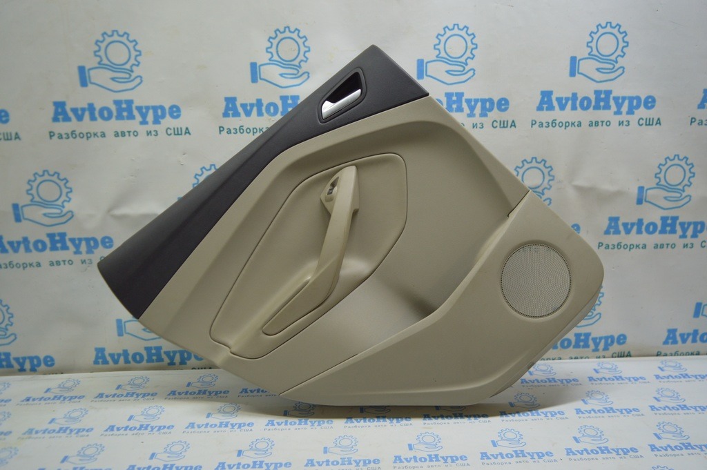 Обшивка двери (карточка) зад лев Ford Escape MK3 13- беж