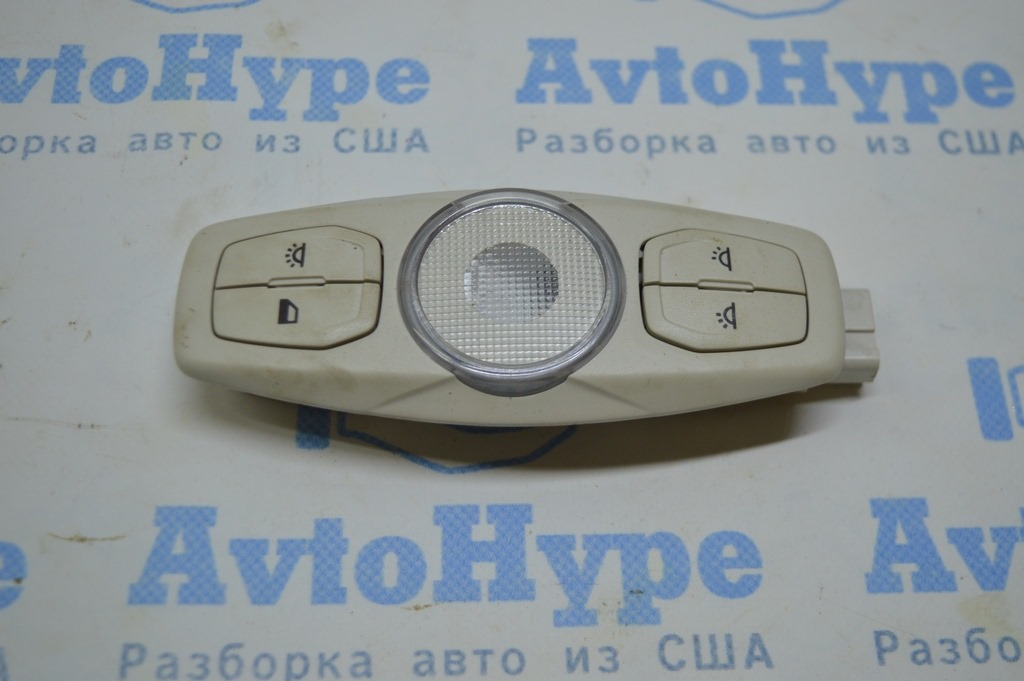 Плафон освещения передний малый Ford Escape MK3 13-16 дорест серый, без люка