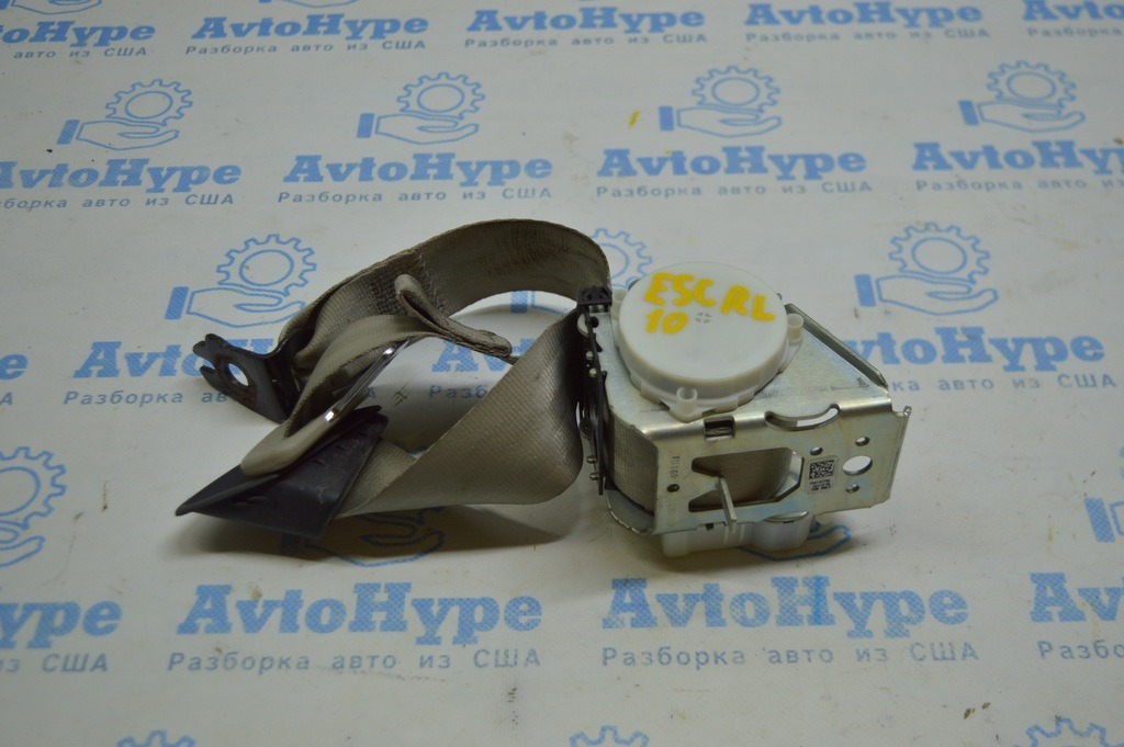 Ремень безопасности зад лев Ford Escape MK3 13- серый