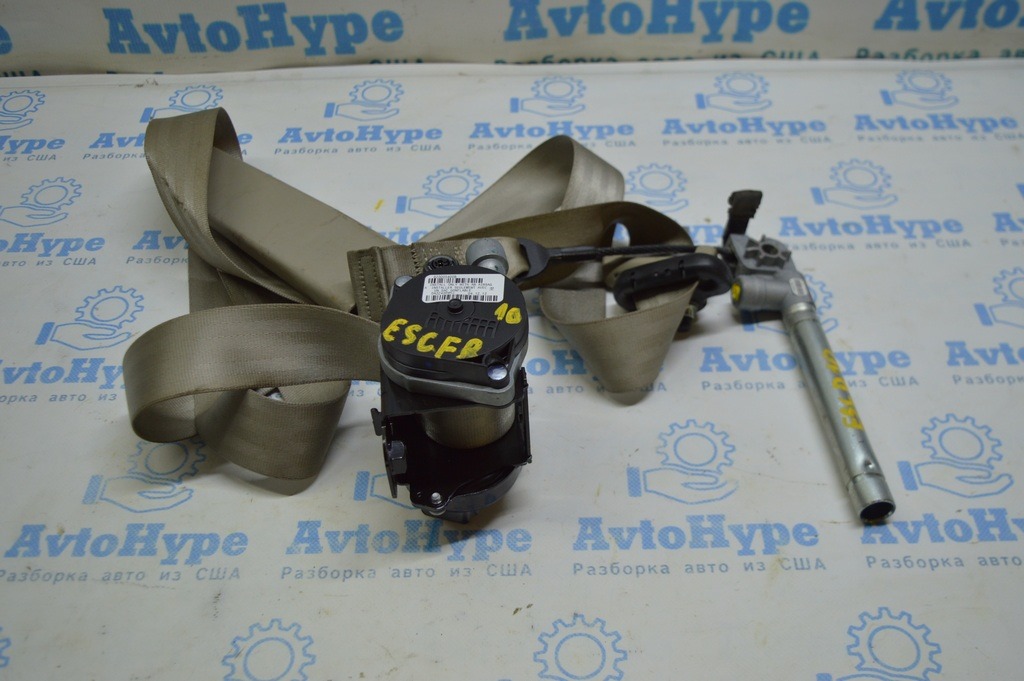 Пассажирский ремень безопасности Ford Escape MK3 13- серый (10)