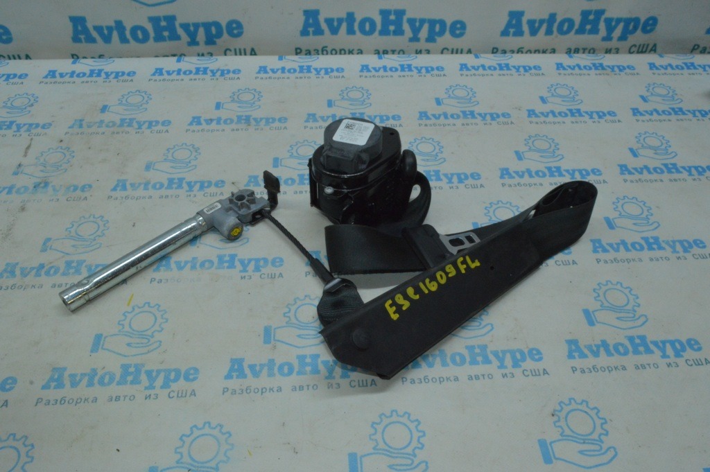 Водительский ремень безопасности Ford Escape MK3 13- черн