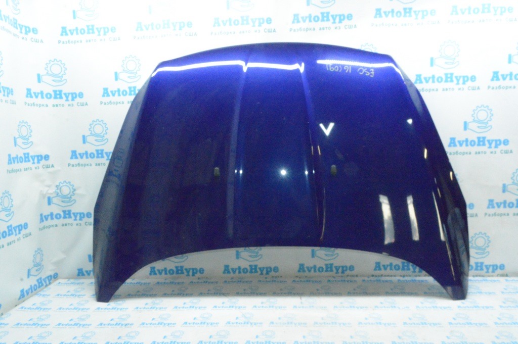 Капот голый Ford Escape MK3 13-16 синий цвет J4(09)