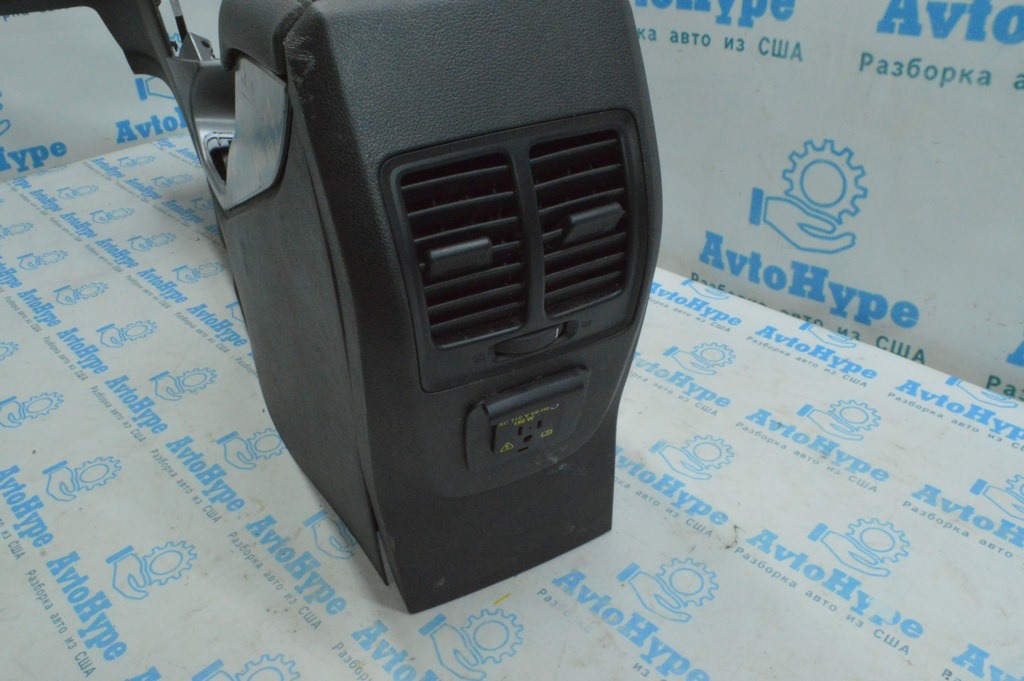 Дефлектор воздуховода центральной консоли Ford Escape MK3 13-19 черный