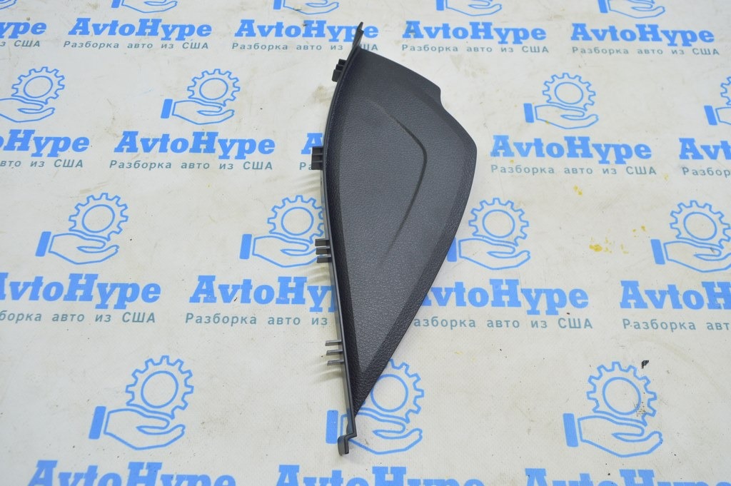 Накладка передней панели левая боковая BMW 3 F30 12-18 черная