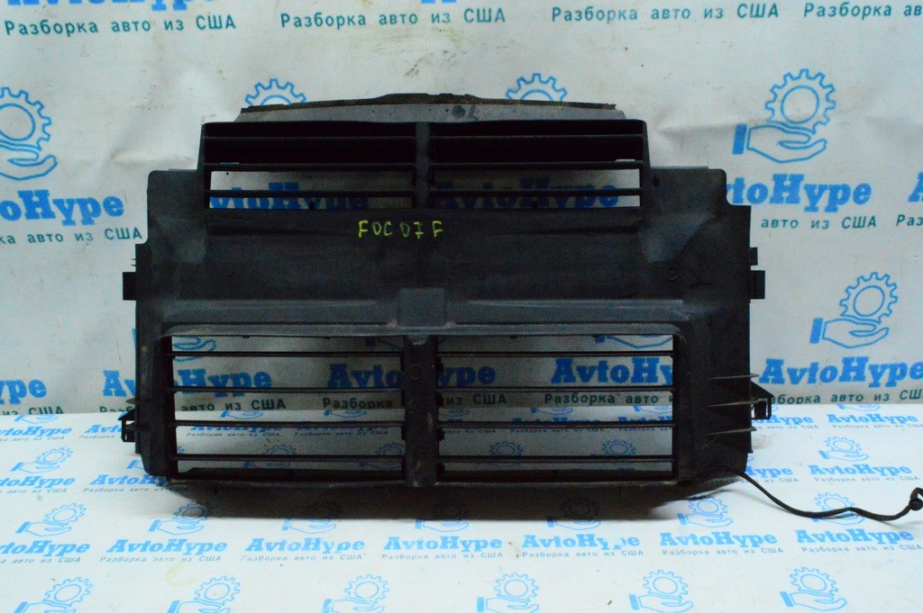 Жалюзи дефлектор радиатора в сборе Ford Focus mk3 15-18 2.0 рест (07) BM51-8476-AB