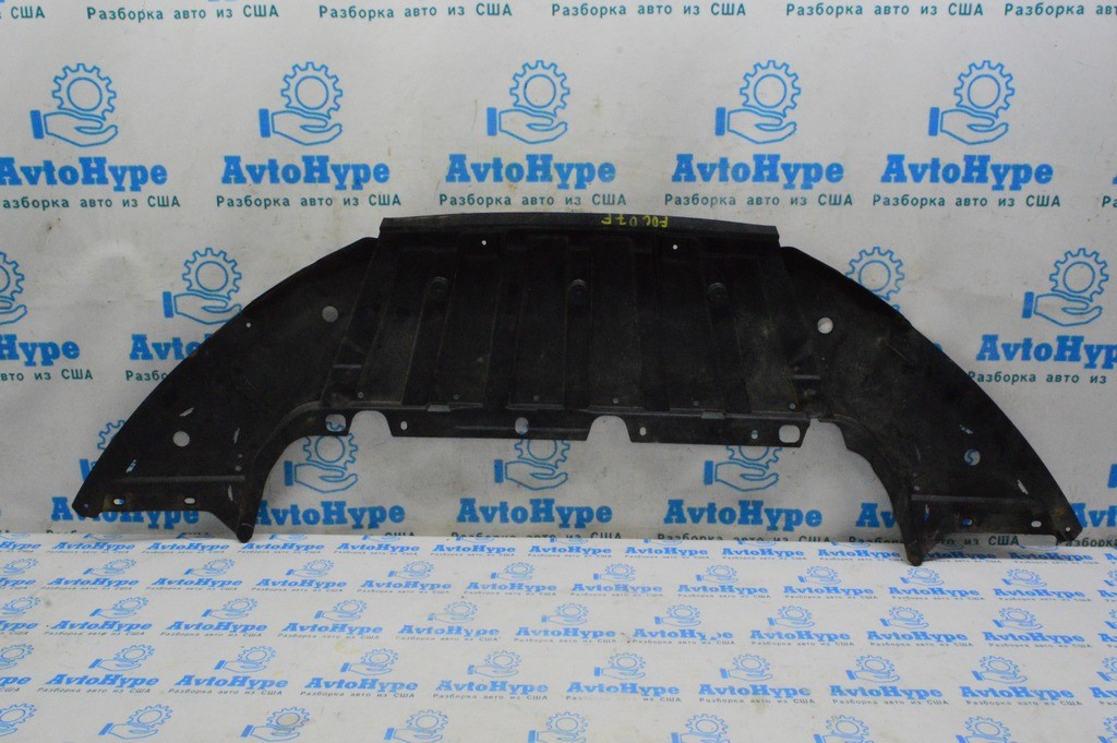 Защита переднего бампера Ford Focus mk3 15-18 рест