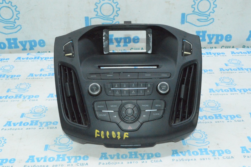 Панель управления монитором Ford Focus mk3 15-18 рест тип 1