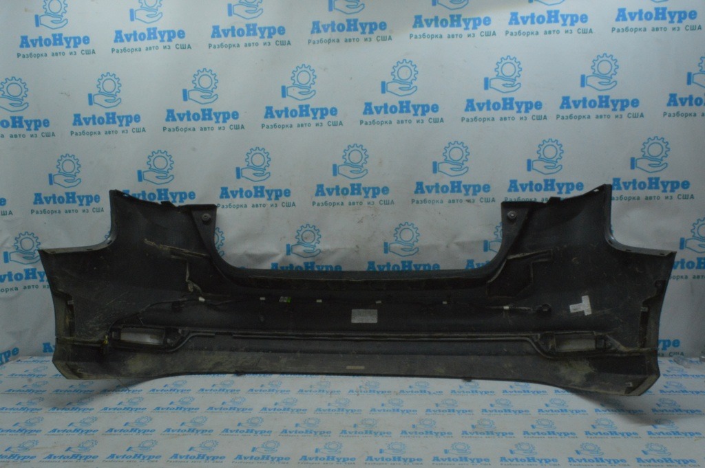 Губа заднего бампера Ford Focus mk3 15-18 рест 5d (07)