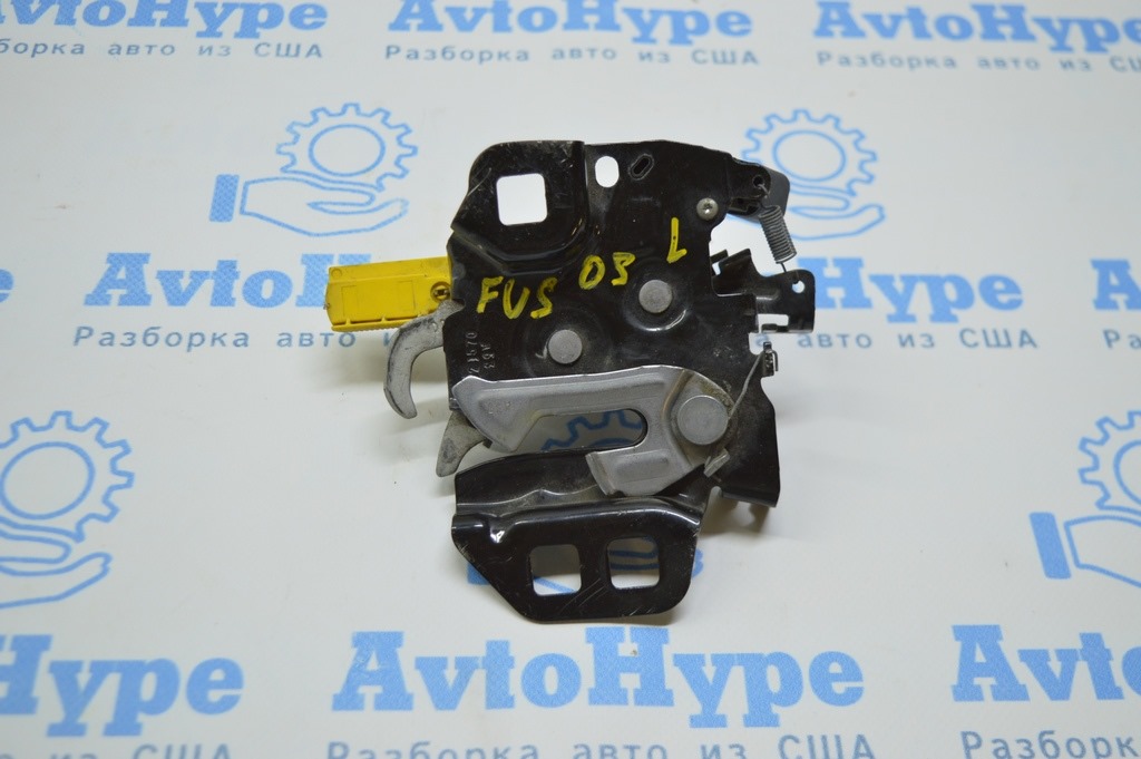 Замок капота лев Ford Fusion mk5 13-20 с датчиком