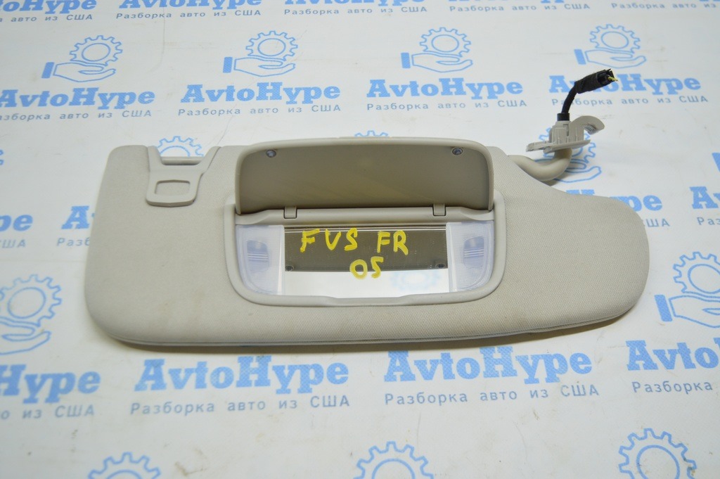 Козырек правый Ford Fusion mk5 13- серый