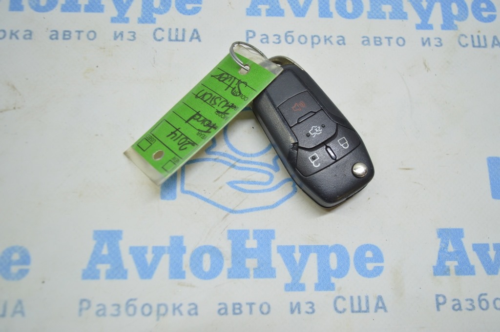 Ключ Ford Fusion mk5 13- раскладной (05)