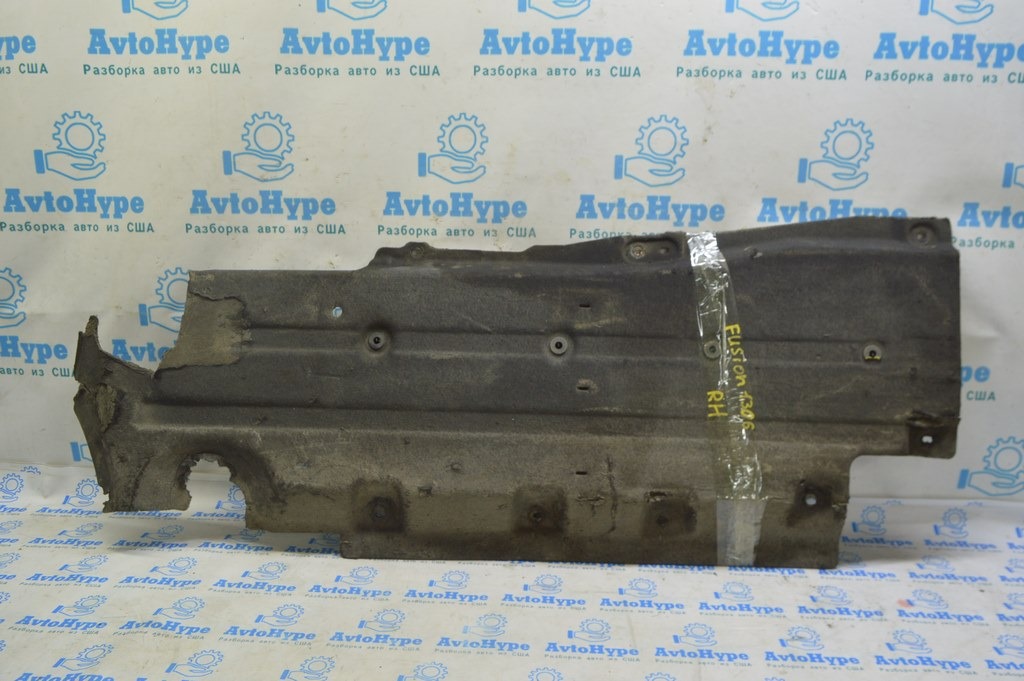 Защита днища правая Ford Fusion mk5 13-16 надрывы (06)