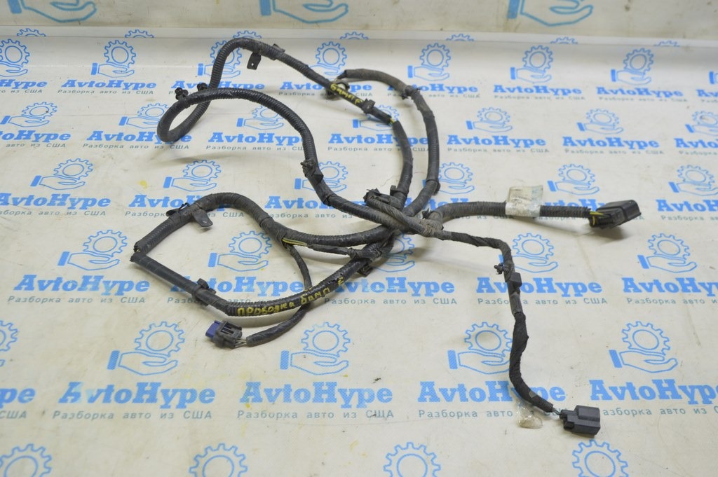 Проводка переднего бампера Ford Fusion mk5 17- с птф без парктроников (06) HG9Z-15K867-C